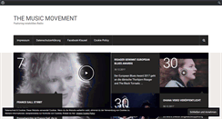Desktop Screenshot of music-movement.com