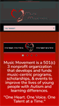 Mobile Screenshot of music-movement.org